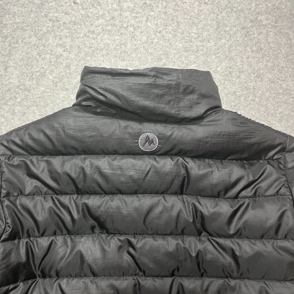 Marmot Jacket Womens Medium Black Puffer Full Zip 700 Fill Goose Down - Picture 11 of 14